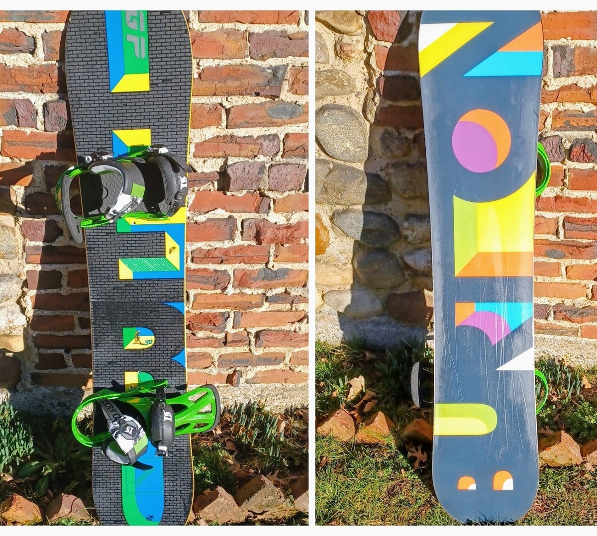 Burton Super Hero Smalls 130cm Snowboard with Mission Burton Super Hero Smalls 130cm Snowboard with Mission