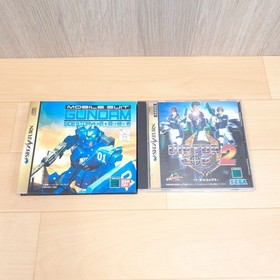 Sega Saturn Twin Stick with Virtua Gun controller & 4 Japanese Games tested