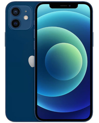 Apple iPhone 12 Blau 128 GB Zustand Akzeptabel 100% Batterie Ohne Simlock