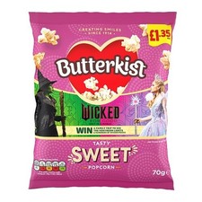 Butterkist Tasty Sweet Popcorn Sugar Coated 15 x 70g FAST AND FREE DELIVERY