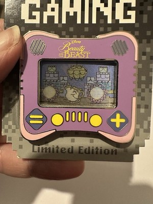 DISNEY I HEART LOVE GAMING DIE SCHÖNE UND DAS BIEST CHIP LENTICULAR PIN LE 1500