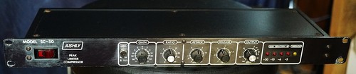 ASHLY SC-50 Vintage Peak Limiter-Compressor (NOTE: Buy on Reverb or Sweetwater)