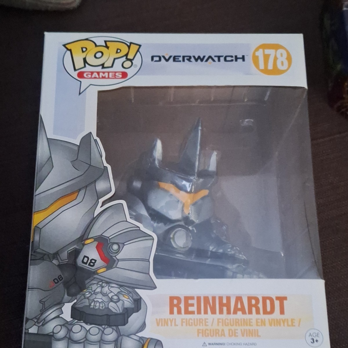 Funko Pop Overwatch 178 Reinhardt - Game Games - A Loja Mais POP do