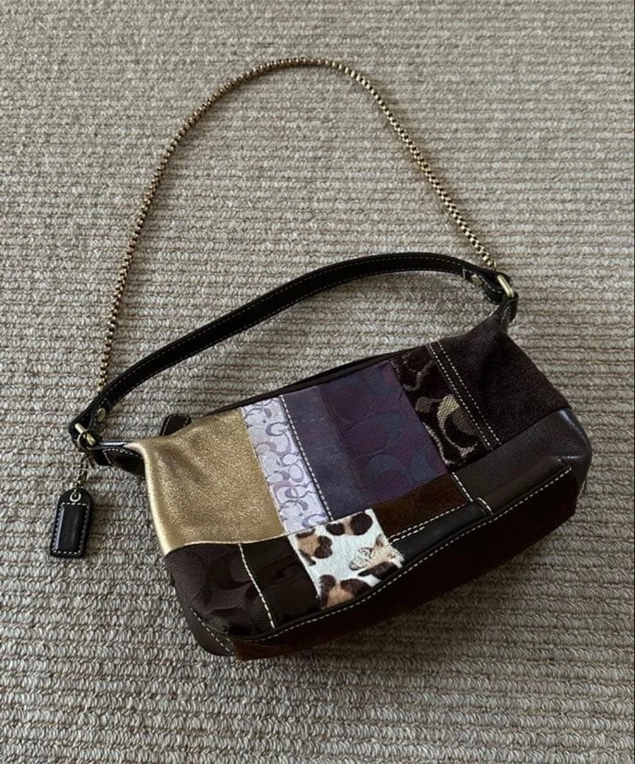 ショルダーバッグ COACH Signature Patchwork Shoulder Bag Coach Patchwork Shoulder Bag Large Bags & Handbags for Women for