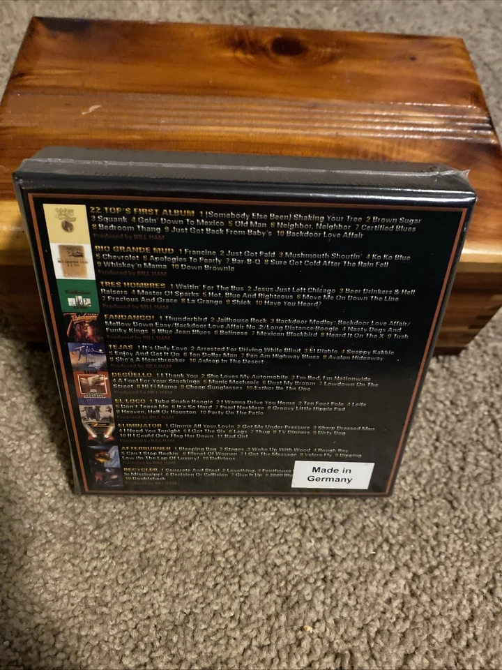 ZZ Top The Complete Studio Albums 10 Mini LP CD Box Set - New & Sealed MINT - Image 2 of 4