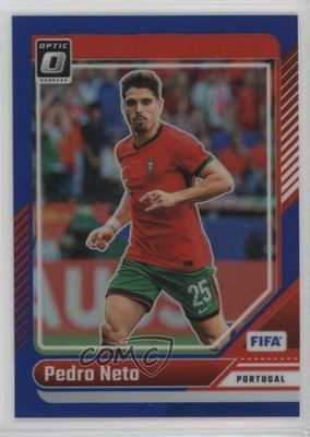 2024-25 Panini Donruss FIFA Optic Blue Prizm 53/149 Pedro Neto #119 1o5o