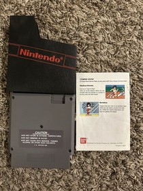 NES-Family Fun Fitness: Athletic World Series 1- Bandai 1987 with a Rare Manual