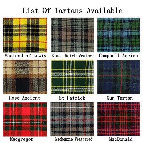 Scottish Great Kilt Traditional Kilt For Men's Available in 40+ Tartans - Picture 6 of 7