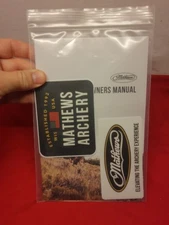 Promo Kit Mathews Mission Archery Safety Owner Manual W/ Stickers Bow 