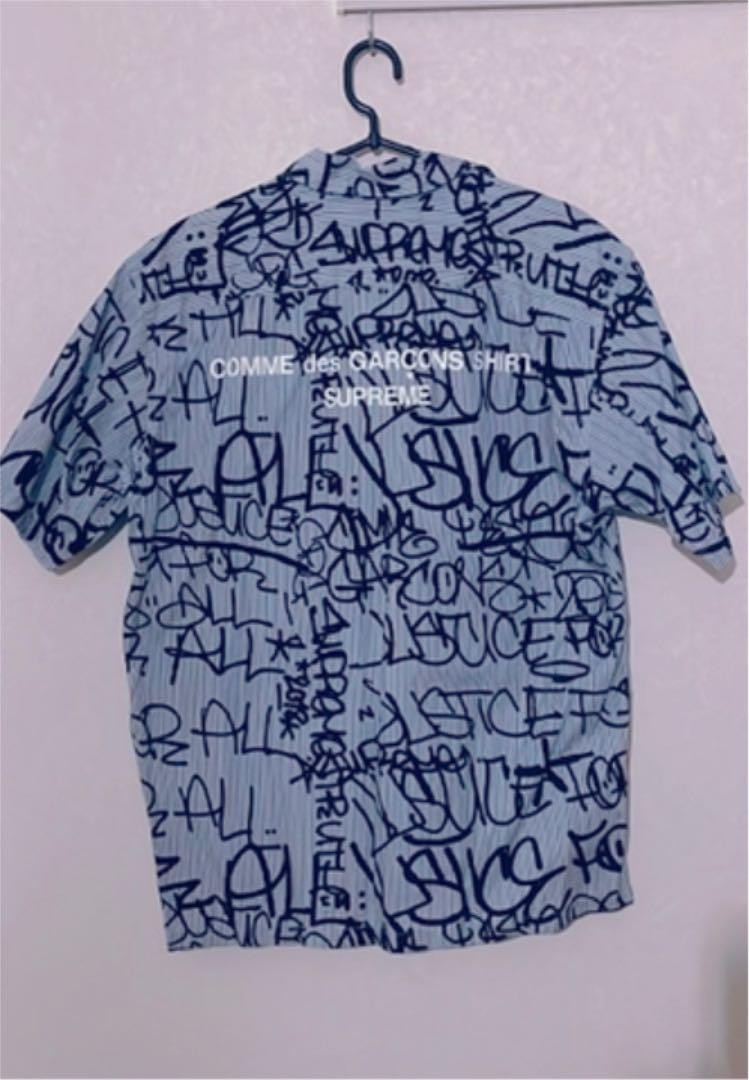 SUPREME x COMME des GARCONS SHIRT M blue | eBay