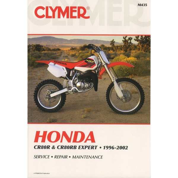 Honda CR80R CR80RB Expert (1996-2002) Reparaturhandbuch Clymer-image