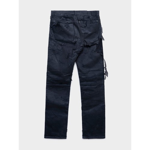 Crackled Painted Jeans - Picture 3 of 3