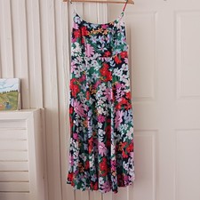 Old Navy Womens Floral Dress Size Medium Spaghetti Strap Sundress Summer