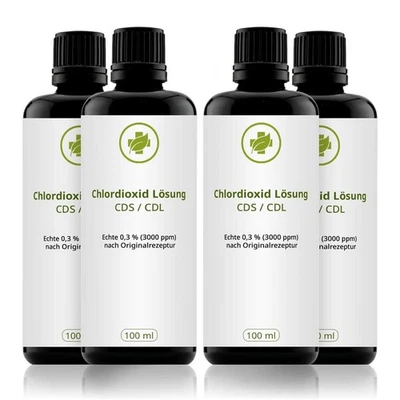 VITALUNDFITMIT100 GMBH, SIEMENSSTR. 10, 41363 JÜCHEN CDL/CDS Lösung, ECHTE 0,3% nach Originalrezeptur, 100 ml in Mironglas 3+1 gratis