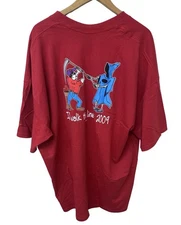 CWA Men’s Ill Walk The Line In 2009 Union AT&T T Shirt Size 4XL