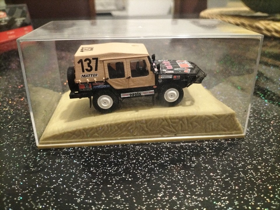 Modèle Réduit Norev échelle 1:43 - Volkswagen Iltis Du Dakar 1980, N°137