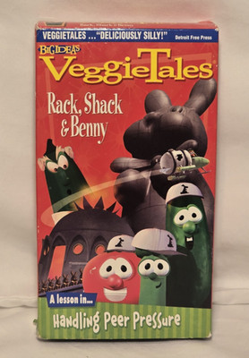 VeggieTales Rack, Shack and Benny VHS