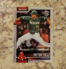 Topps 2026 Series 1 Holofoil Rookie #15 Payton Tolle Boston Red Sox
