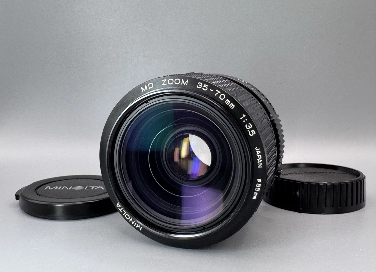 ミノルタ MINOLTA NEW MD 35-70mm F3.5 マクロ付き Minolta MD 35-70mm Focal Camera Lenses for sale | eBay