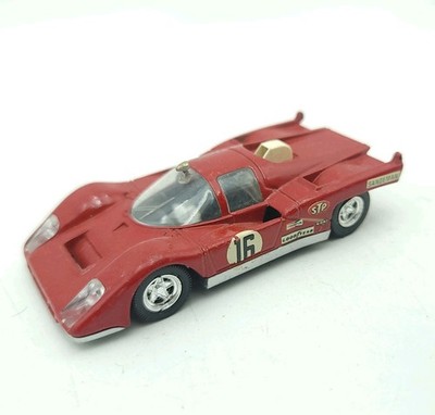 Vintage Solido Ferrari 512 M #16 STP 1/43 Scale Diecast Model Car Made in France