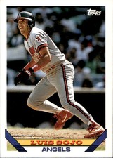 1993 Topps #347 Luis Sojo Gold