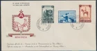 LS90452 Belgium 1954 Albert I monument FDC used