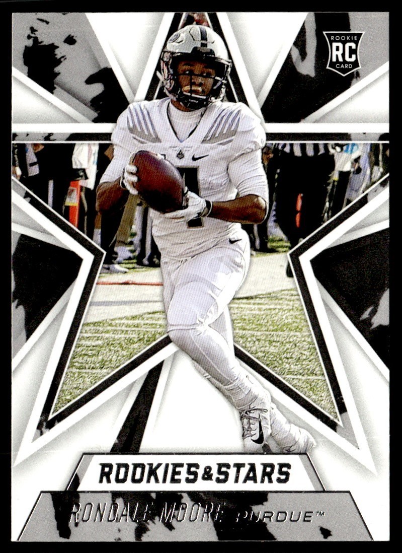2021 Panini Chronicles Draft Picks Rookies and Stars Red Rondale Moore Purdue