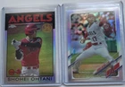 Topps Chrome 2021 Shohei Ohtani #159 Angels MLB Trading Card Lot of 2