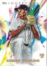 2020 Topps Inception #87 Adrian Morejon RC - BB