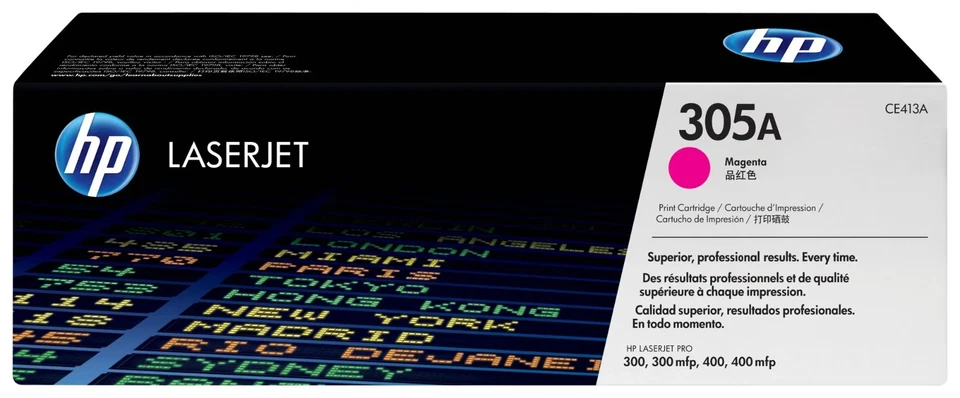 HP CE413A Magenta Cartucho de Toner Original - 305A - Imagen 1 de 1