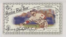 2014 Topps Allen & Ginter's Mini Black Bordered Dustin Pedroia #115 0wq