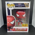 Funko Pop FRIENDLY NEIGHBORHOOD SPIDER-MAN METALLIC Hot Topic Exclusive 1158