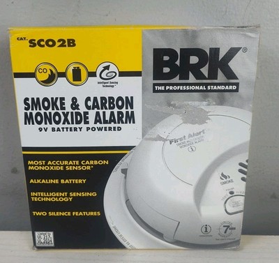 BRK First Alert SCO2B Carbon Monoxide & Smoke Alarm Combo Detector
