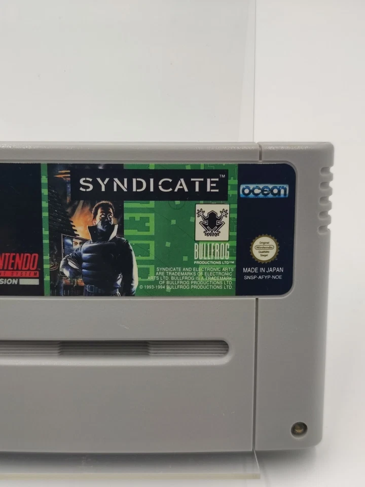 Nintendo Videospiel Videogame Nintendo Super Nintendo Super NES Syndicate - Bild 3 von 4