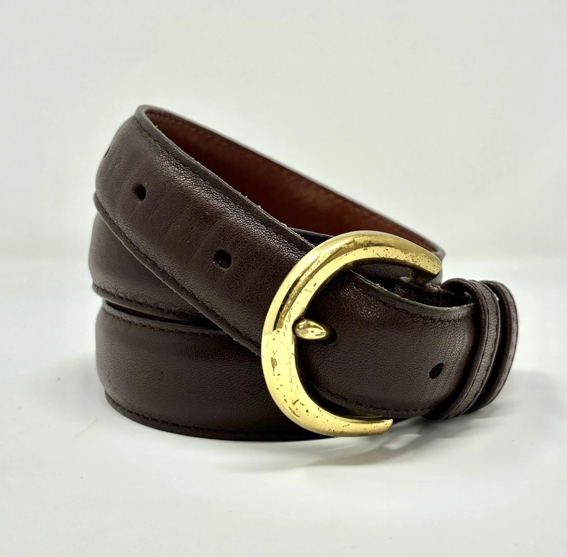 Vintage Coach made in New York leather belt 30” Vintage Coach Women main image 4