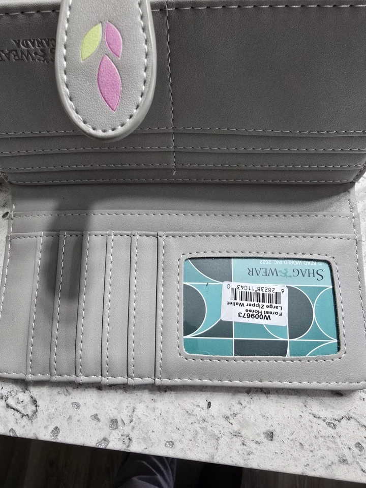 Carteira grande com zíper cavalo. Muito fofo. - Imagem 3 de 4