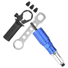  Electric Powered Rivet Tool Professional Adapter Cordless Riveting