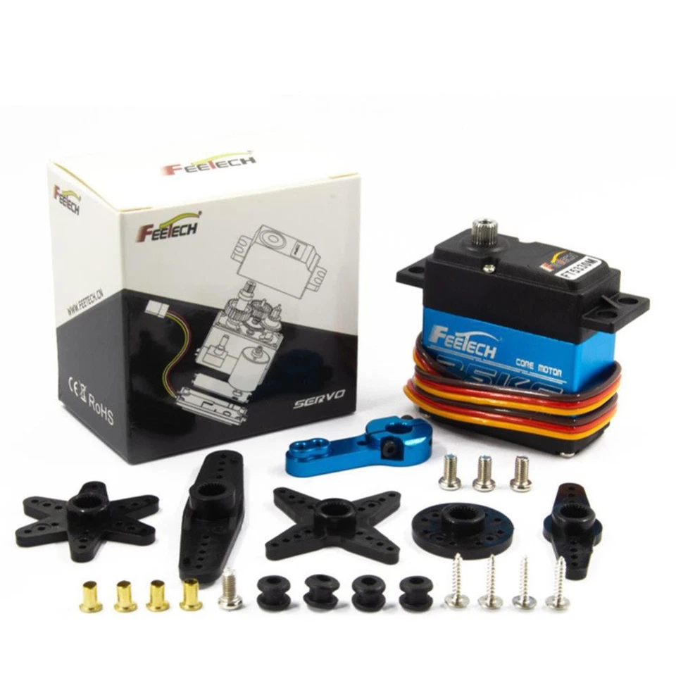 7.4V 35kg Metal Gear Digital Servo HIGH TORQUE & SPEED RC Car Servo Waterproof - image 2 of 4