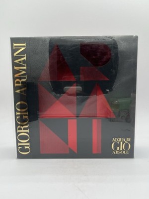 Giorgio Armani Acqua Di Gio Absolu EDP 3pcs Gift Set New Open Box *2018 Formula*