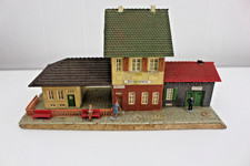FALLER H0 B-93 Bahnhof mit Figuren Bhf. Zindelstein Modelleisenbahnbau