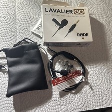 Rode Lavalier Gow Professional Grade Wearable Microphone -black