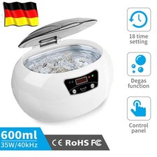 600ml Reinigungsger&auml;t Ultraschallreiniger Schmuck Reiniger Ultrasonic Cleaner DE