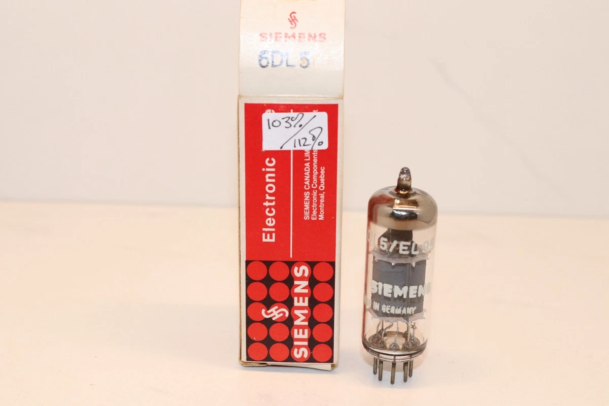 Tube électronique EL95 / 6DL5 - Philips, Mazda, Miniwatt Dario - NOS, Testé