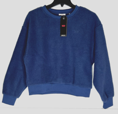 Levi's Women's Meadow Polar Fleece Crew Sweatshirt | M - NEW