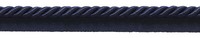 "Marineblau 5/16\" Dekorativer Lippenkord Abendhimmel [Pro Yard]"
