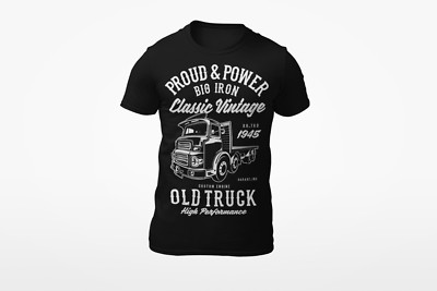 Classic Vintage Truck - Herren T-Shirt - Damen T-Shirt