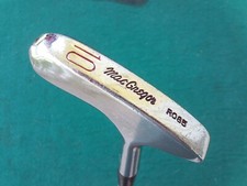 Rare Macgregor R085 Putter 10 Golf Club For A Set Mens RH Leather Grip