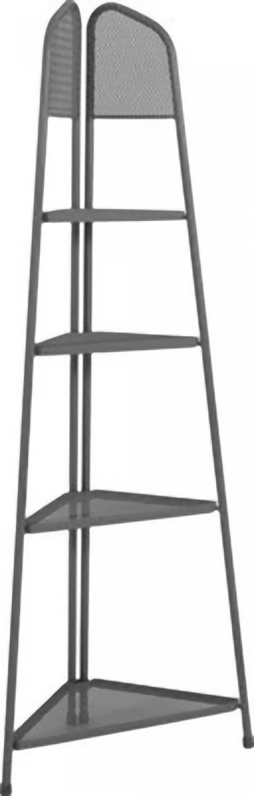 Mwh Garten Eckregal Metall Balcony Ecco Tall 48x48x180cm Eisengrau Gunstig Kaufen Ebay