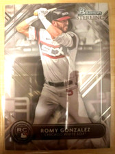 Romy Gonzalez Rookie 2022 Topps Bowman Sterling Baseball # BSR-8