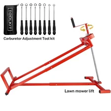 Lawn Mower Lift Jack with 880 Lbs Combo Weight Capacity for Garden Tractors